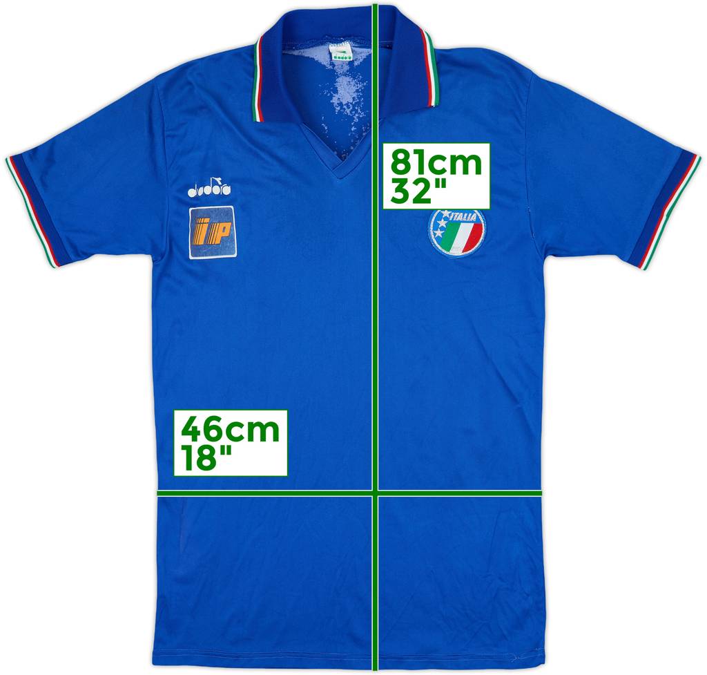 1986-90 Italy Home Shirt - 6/10 - (L)