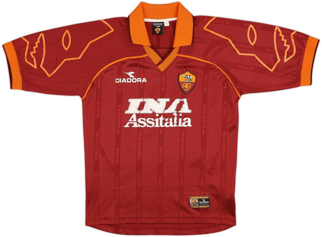 1999-00 Roma Home Shirt - 5/10 - (S)
