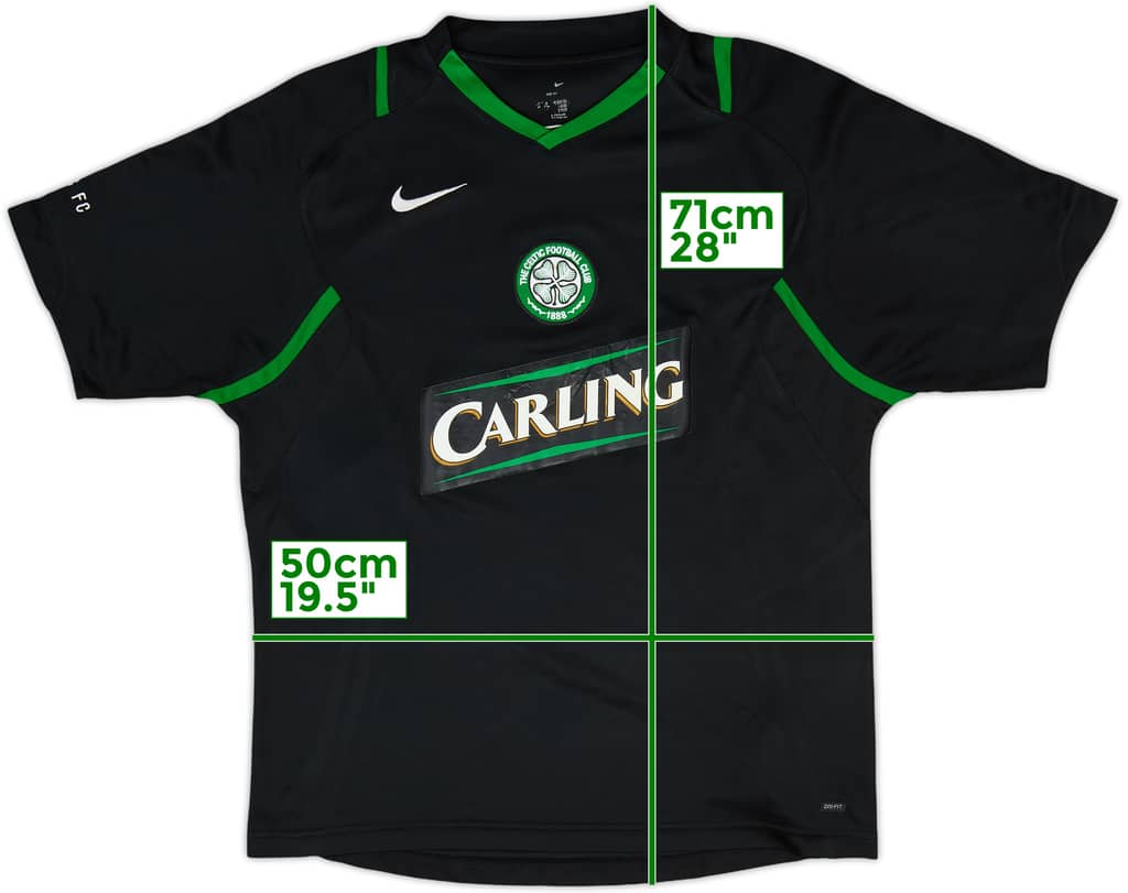 2006-07 Celtic Nike Training Shirt - 7/10 - (M)
