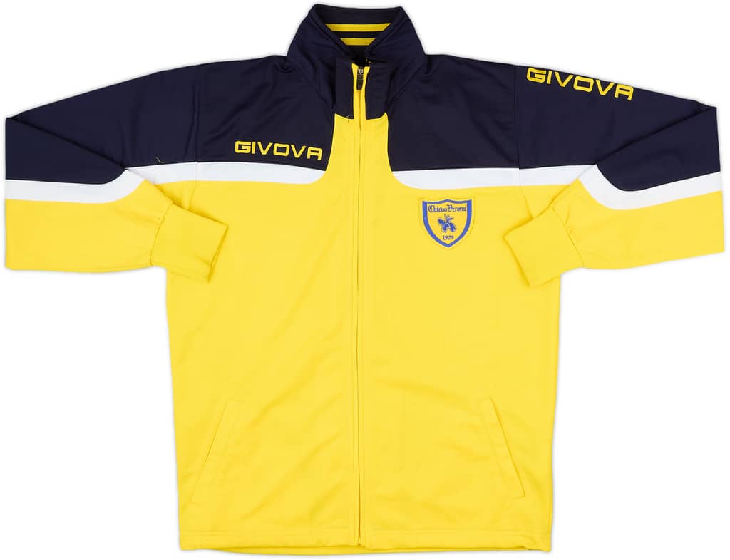 2012-13 Chievo Verona Givova Track Jacket - 8/10 - (S)