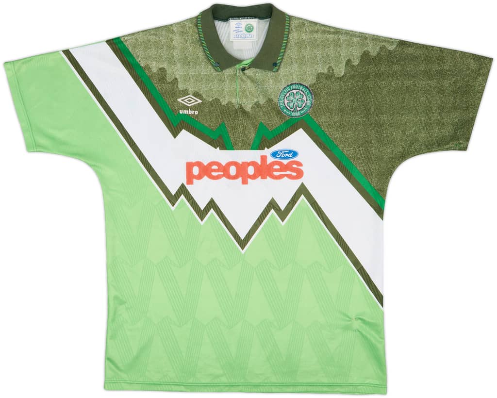 1991-92 Celtic Away Shirt - 6/10 - (XXL)