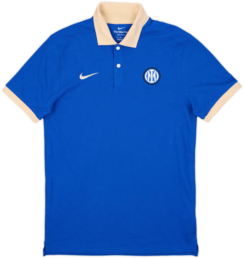 2024-25 Inter Milan Nike Polo Shirt - 9/10 - (M)