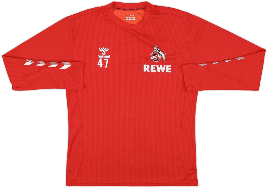 2018-19 FC Koln Hummel Player Issue Training L/S Shirt #47 - 7/10 - (L)