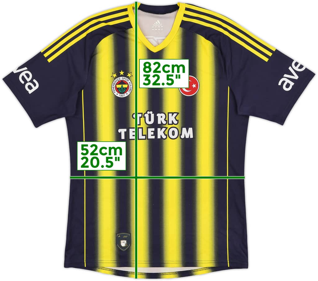 2013-14 Fenerbahce Basic Home Shirt - 8/10 - (L)