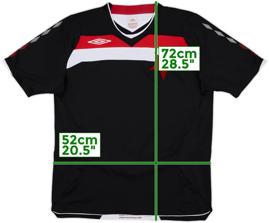 2008-09 Slavia Prague Away Shirt - 8/10 - (M)