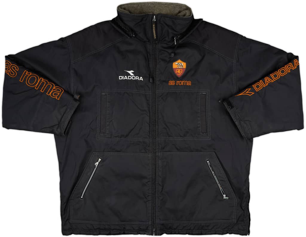 1999-00 Roma Diadora Padded Bench Coat - 8/10 - (XL)