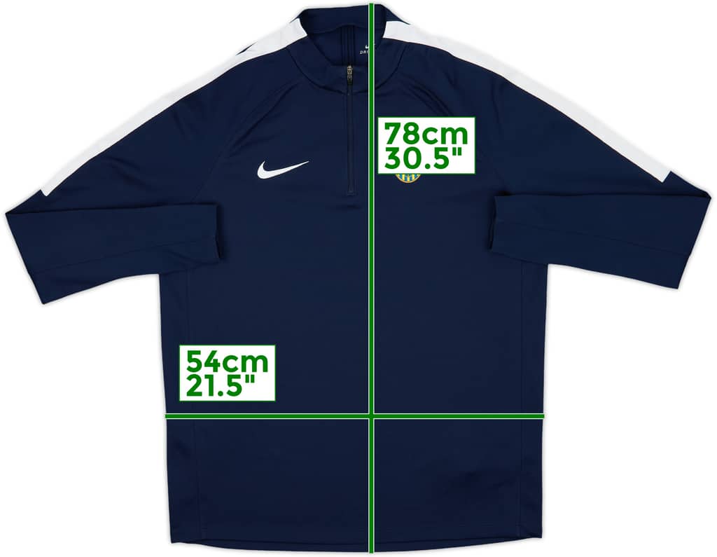 2017-18 Hellas Verona Nike Track Jacket - 8/10 - (L)
