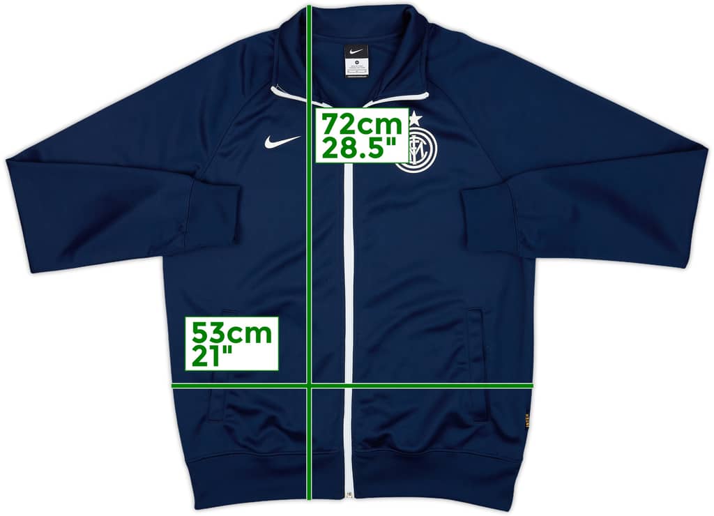 2013-14 Inter Milan Nike Track Jacket - 8/10 - (M)