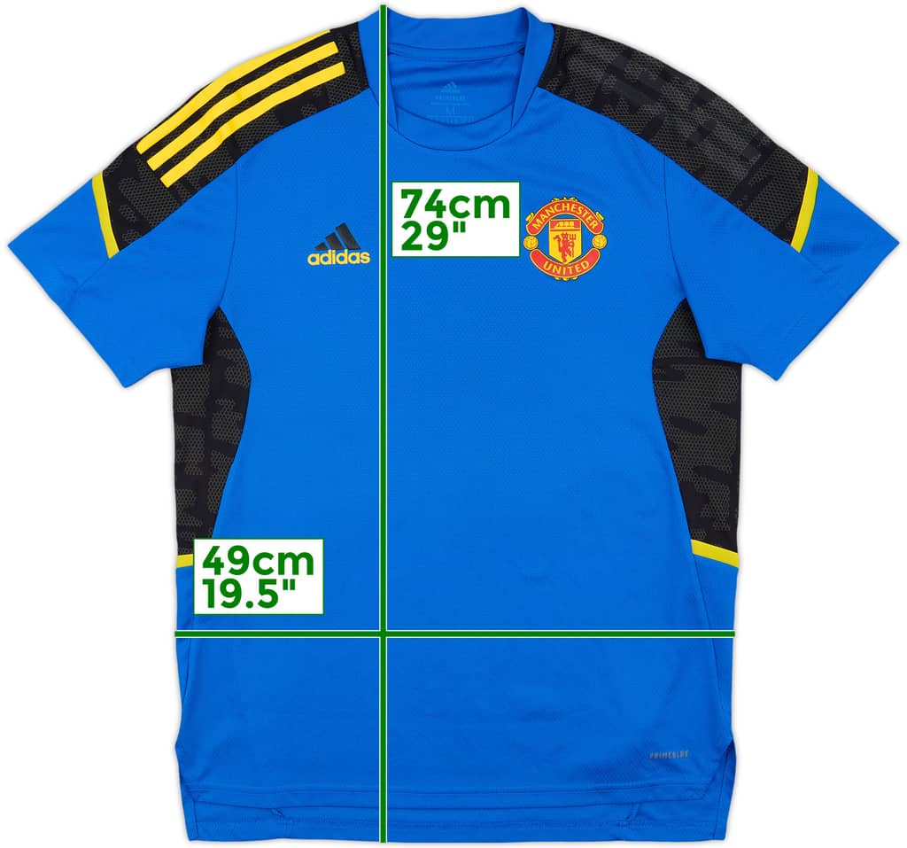 2021-22 Manchester United adidas Training Shirt - 9/10 - (M)