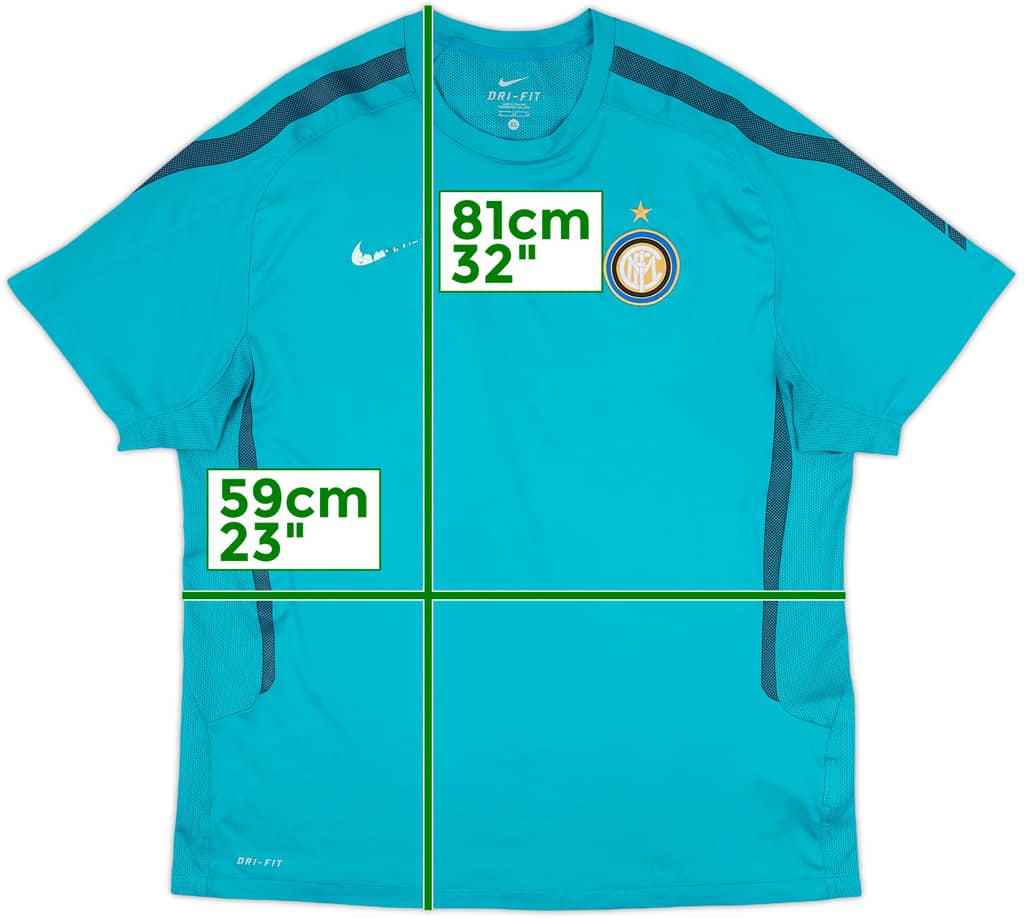 2010-11 Inter Milan Nike Training Shirt - 4/10 - (XL)