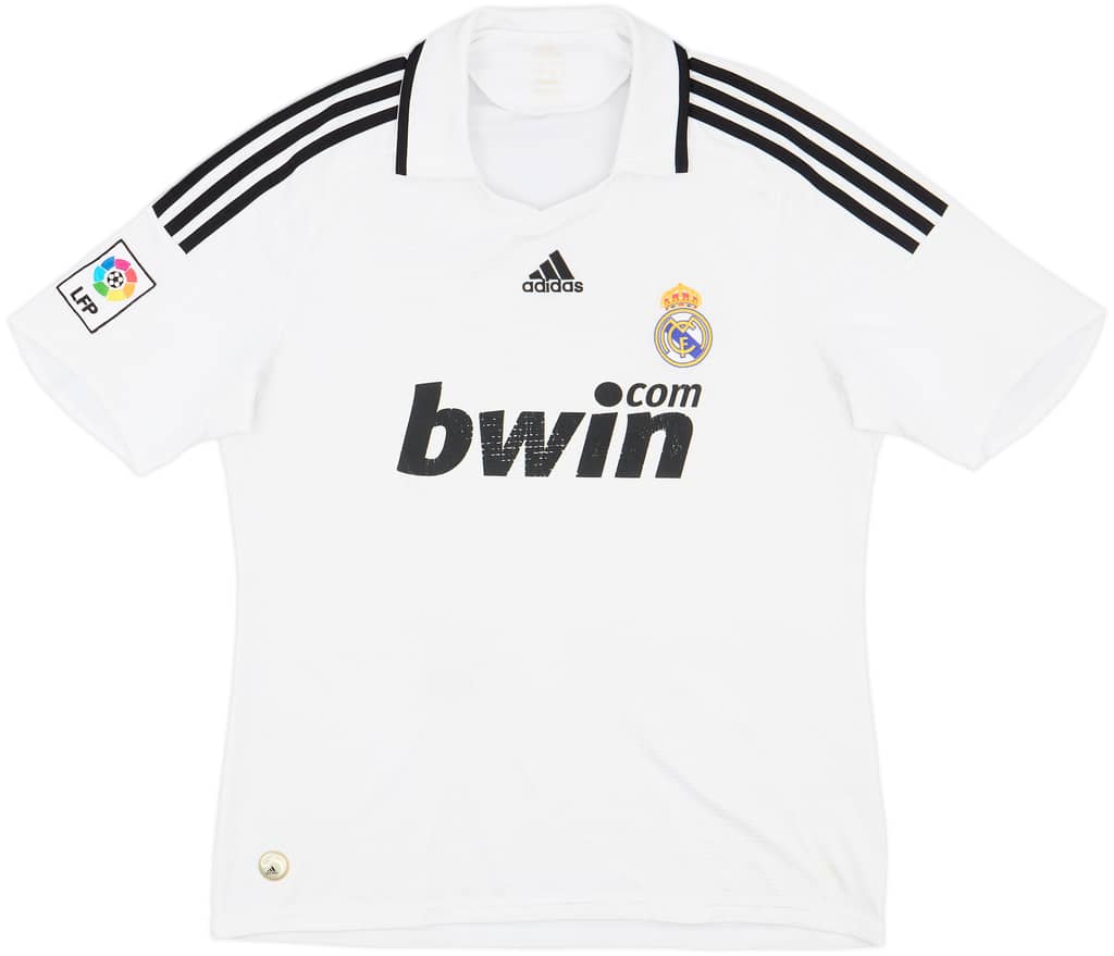 2008-09 Real Madrid Home Shirt - 5/10 - (L)