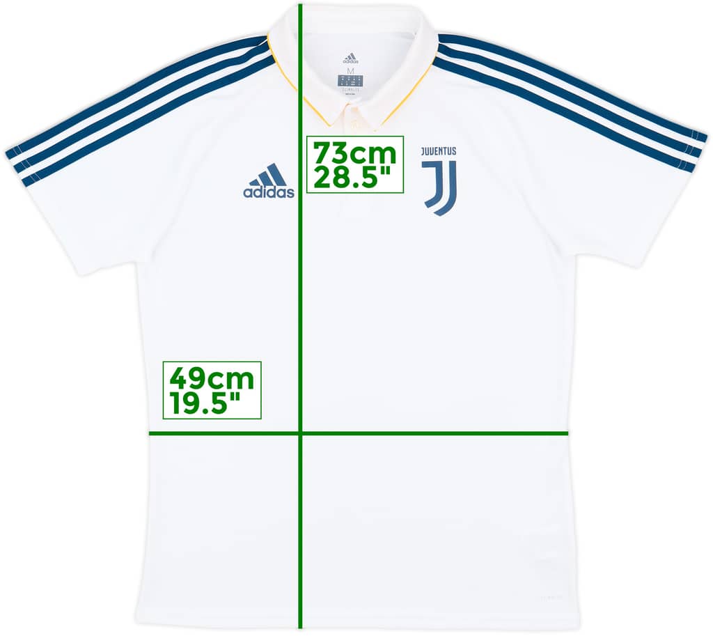 2017-18 Juventus adidas Polo Shirt - 8/10 - (M)
