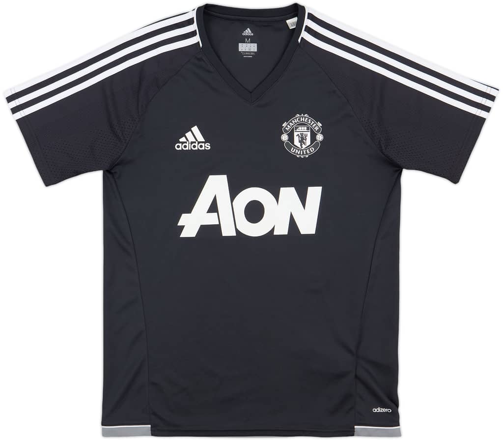 2017-18 Manchester United adizero Training Shirt - 10/10 - (M)