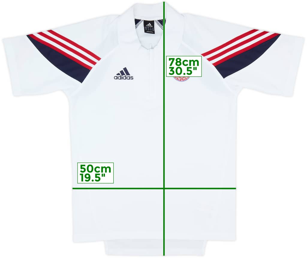 2003-04 Bayern Munich adidas Polo Shirt - 9/10 - (S/M)