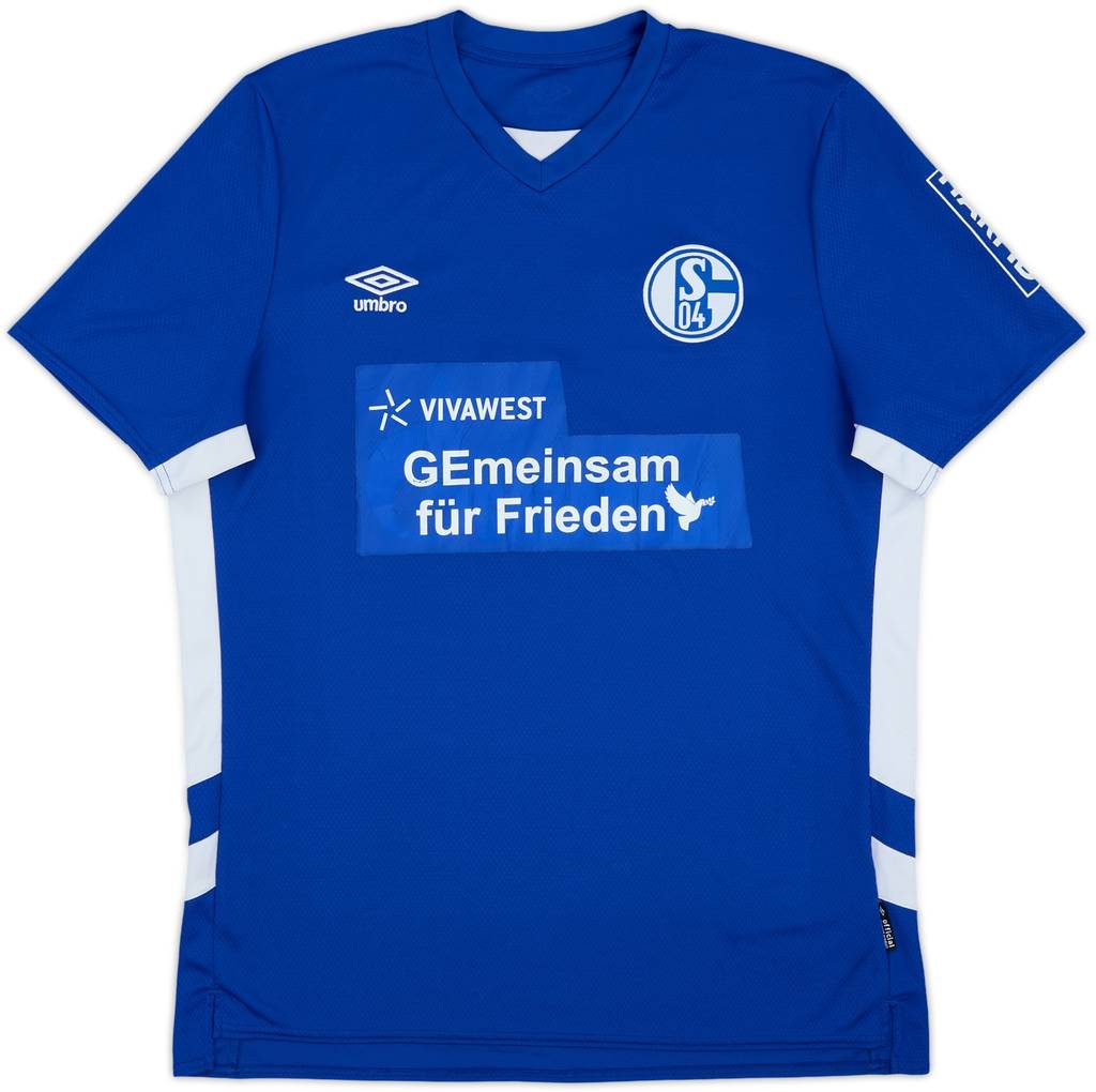 2021-22 Schalke Home Shirt - 7/10 - (L)