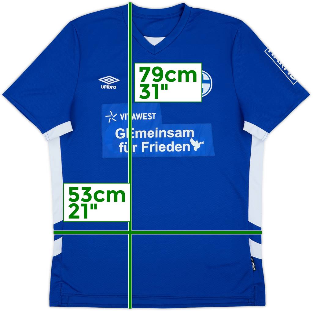 2021-22 Schalke Home Shirt - 7/10 - (L)