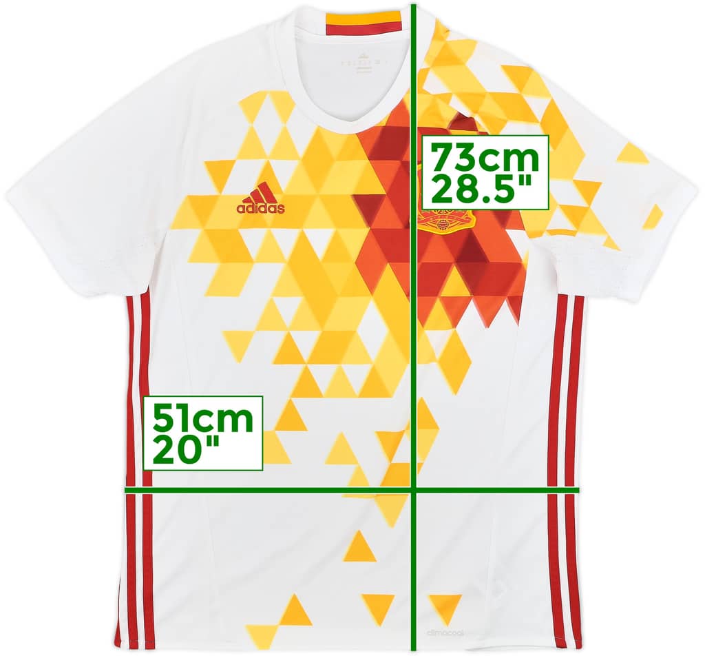 2016-17 Spain Away Shirt - 8/10 - (M)