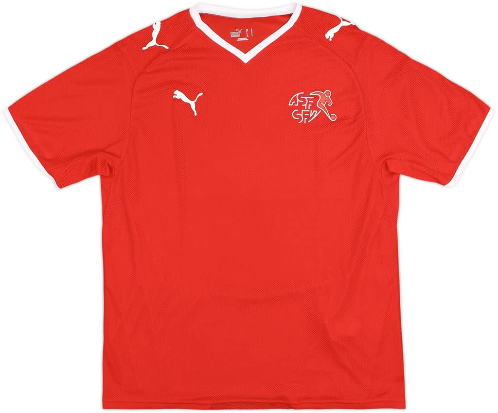 2008-10 Switzerland Home Shirt - 6/10 - (L)