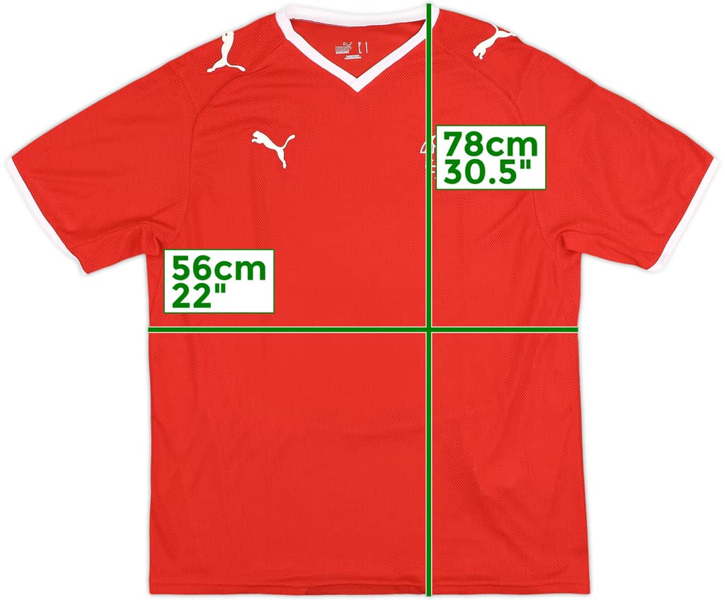 2008-10 Switzerland Home Shirt - 6/10 - (L)