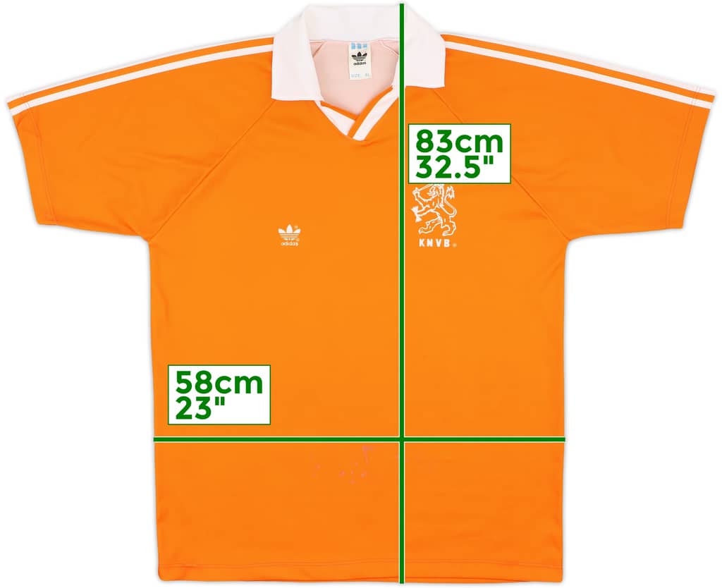 1990-92 Netherlands Home Shirt - 7/10 - (XL)