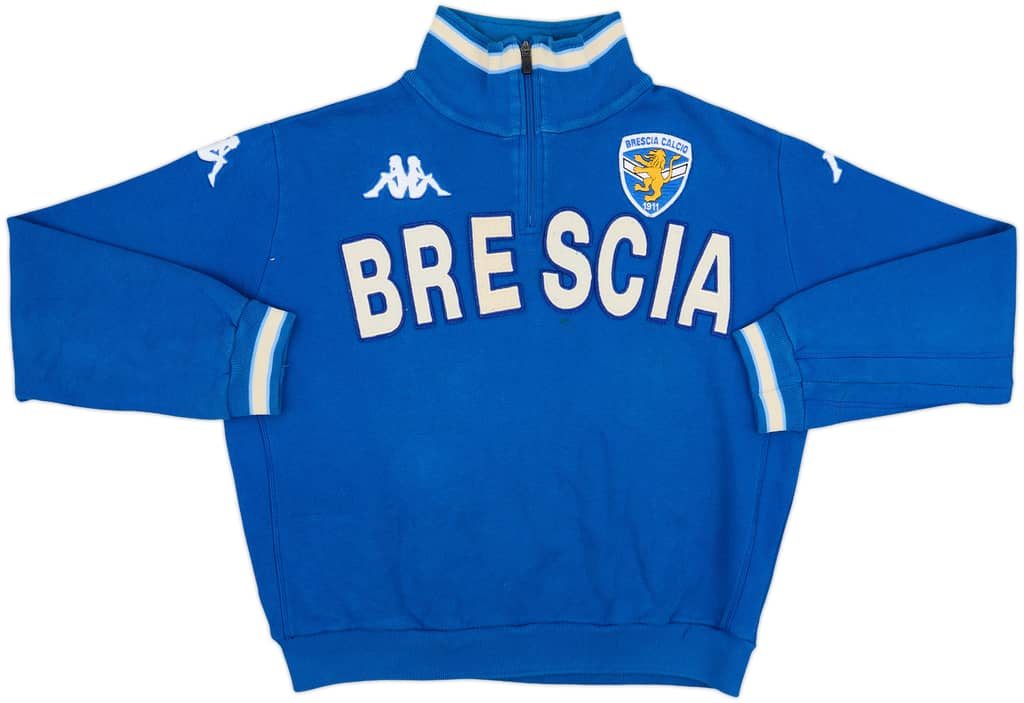 2009-10 Brescia Kappa 1/4 Zip Training Top - 8/10 - (XXL)