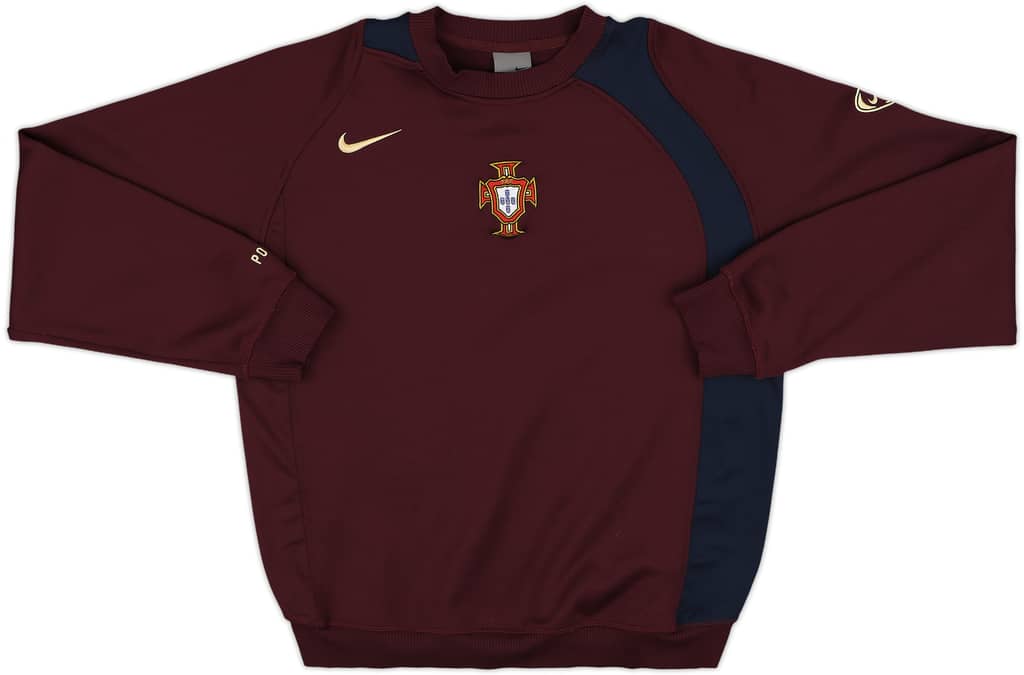 2004-05 Portugal Nike Training Sweat Top - 8/10 - (S)
