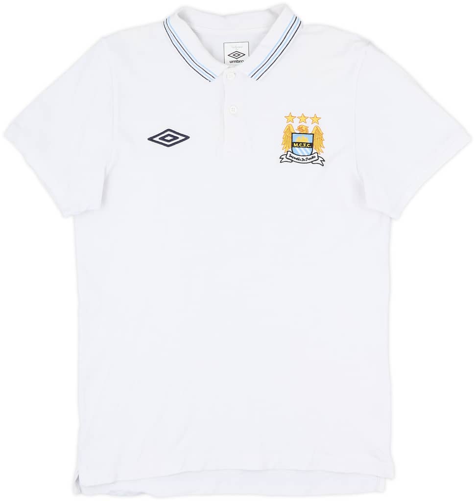 2011-12 Manchester City Umbro Polo Shirt - 7/10 - (M)