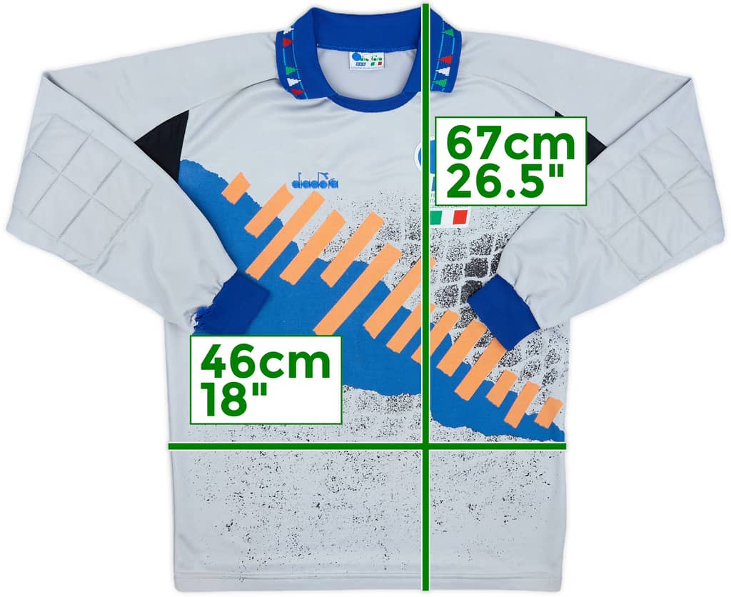 1992-94 Italy GK Shirt #1 - 6/10 - (M.Boys)