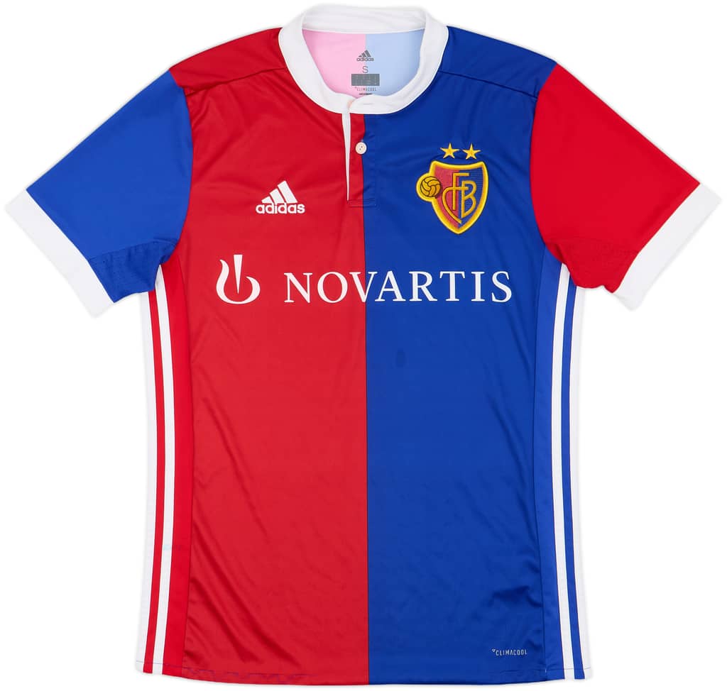 2017-18 Basel Home Shirt - 8/10 - (S)