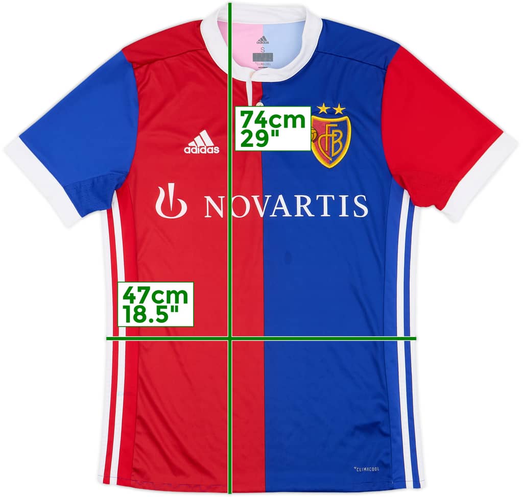 2017-18 Basel Home Shirt - 8/10 - (S)