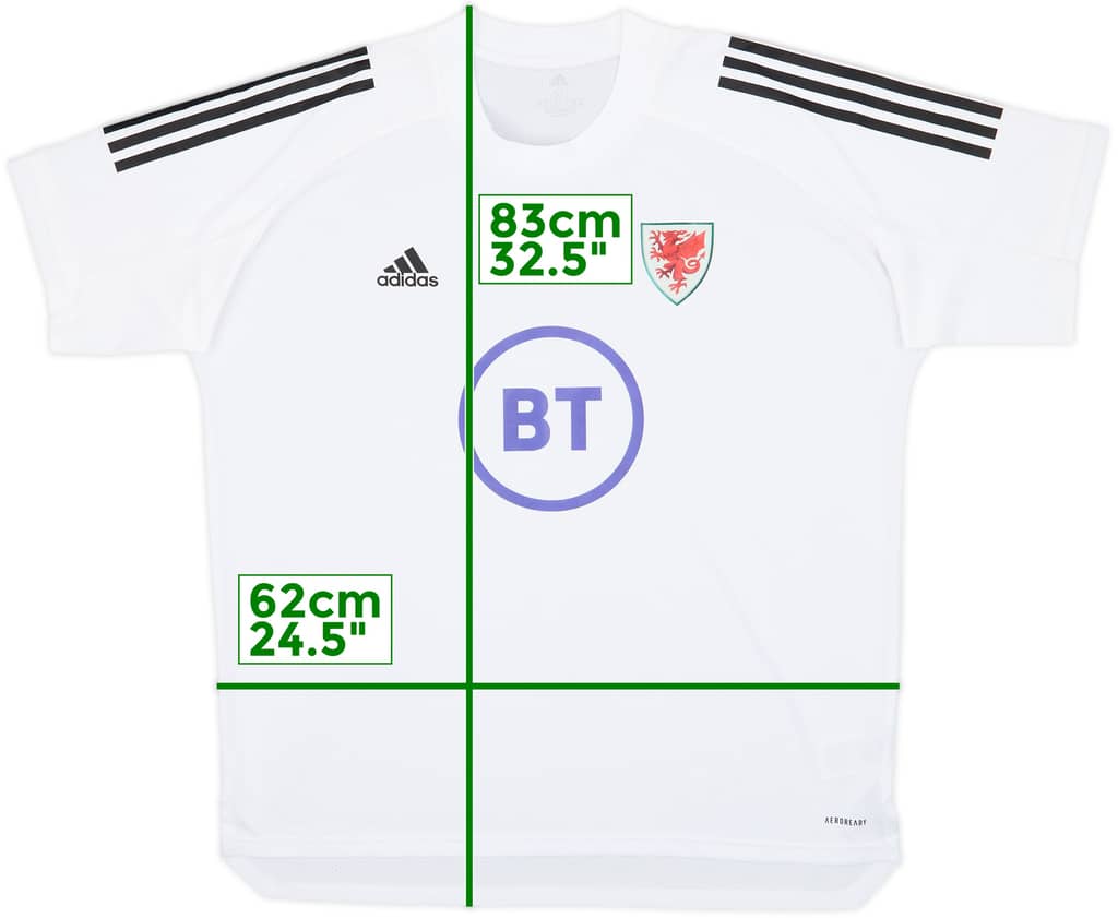 2020-21 Wales adidas Training Shirt - 10/10 - (XL)