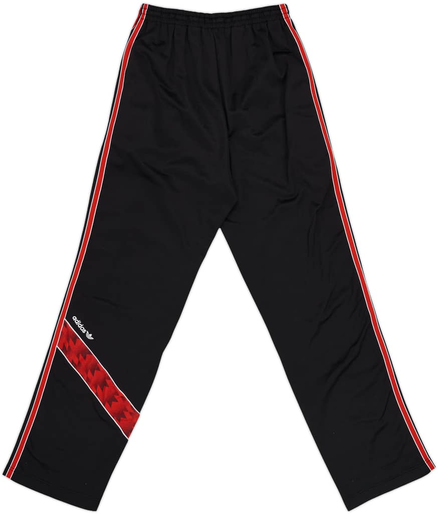 1990-92 Manchester United adidas Track Pants/Bottoms - 8/10 - (S)