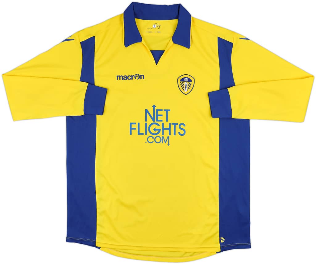 2009-10 Leeds United Away L/S Shirt - 8/10 - (3XL)