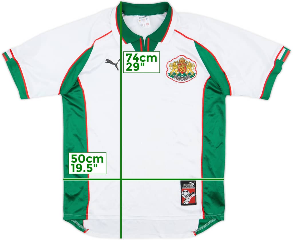 1998-00 Bulgaria Home Shirt - 8/10 - (S)