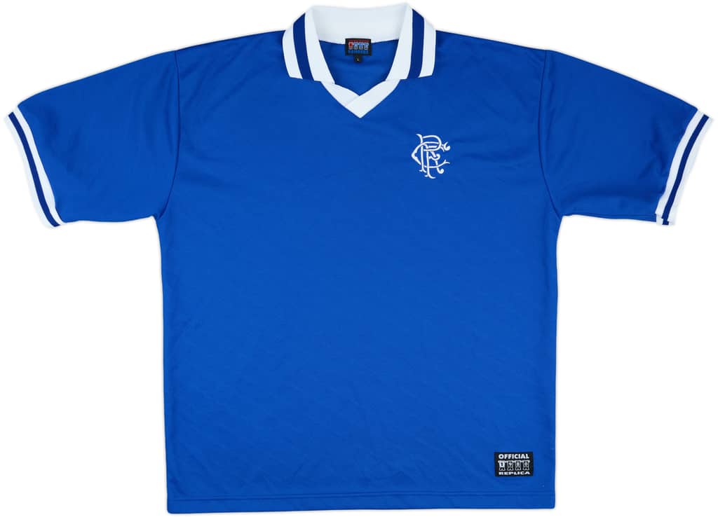 2010s Rangers '1980' Retro Home Shirt - 9/10 - (L)