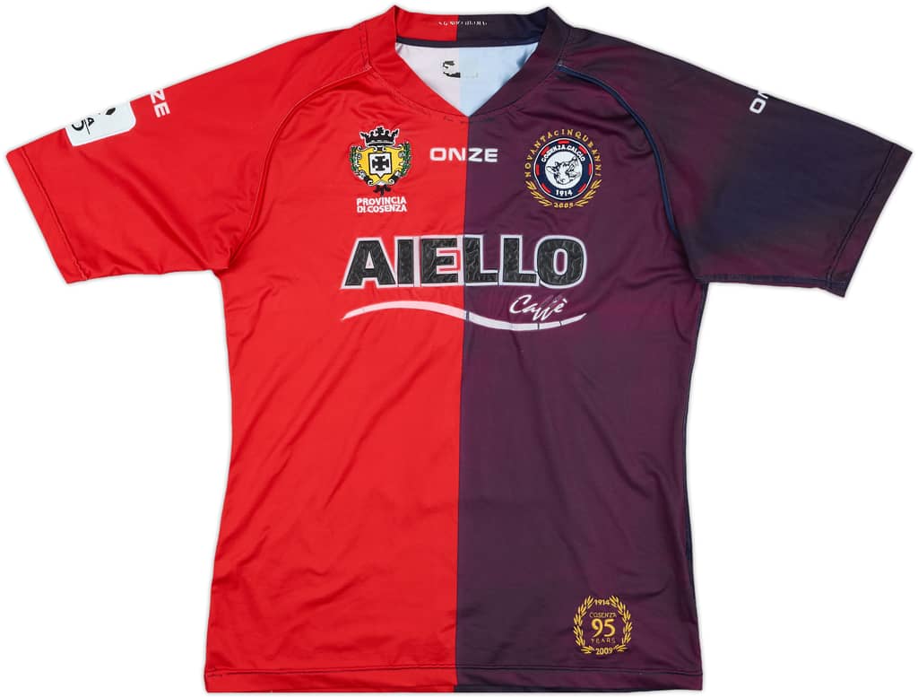 2009-10 Cosenza Home Shirt - 4/10 - (S)