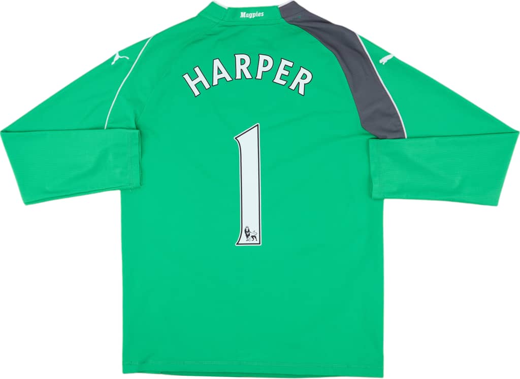 2010-11 Newcastle GK Shirt Harper #1 - 8/10 - (XL.Boys)
