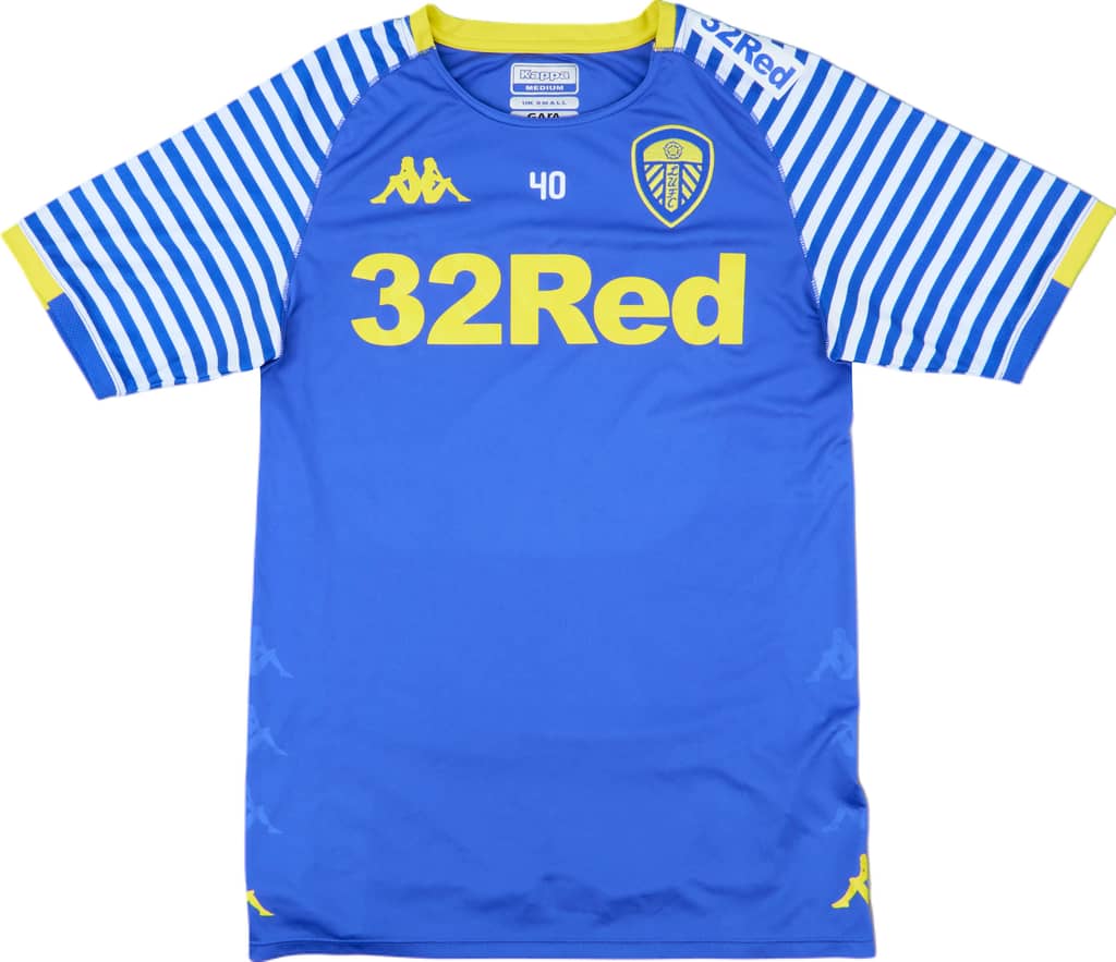 2016-17 Leeds Kappa Pre-Match Training Shirt #40 - 7/10 - (S)