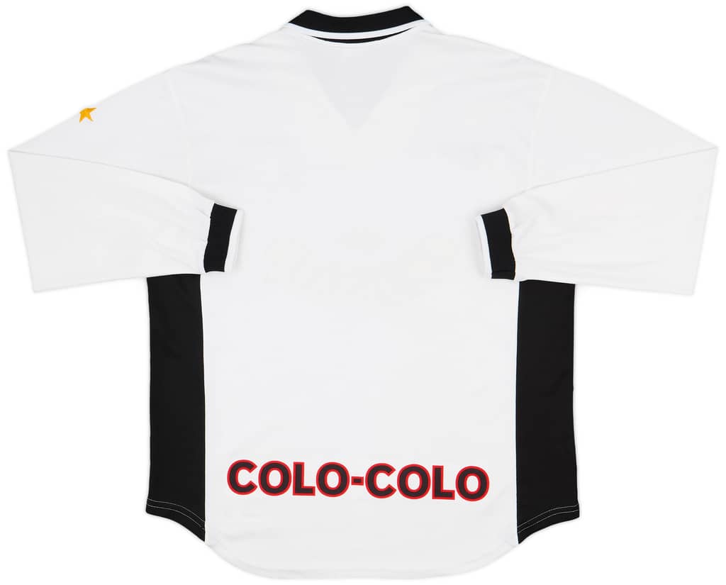 1998-99 Colo Colo Local Manga Larga Camiseta - 8/10 - (S/M)