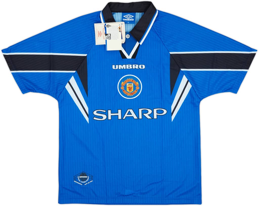 1996-98 Manchester United Third Shirt Cantona #7 (M)