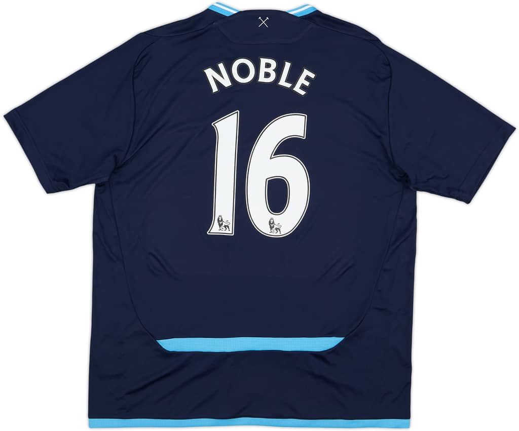 2009-10 West Ham Away Shirt Noble #16 (XL)