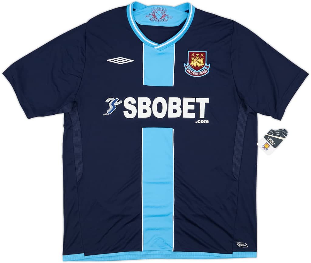 2009-10 West Ham Away Shirt Noble #16 (XL)