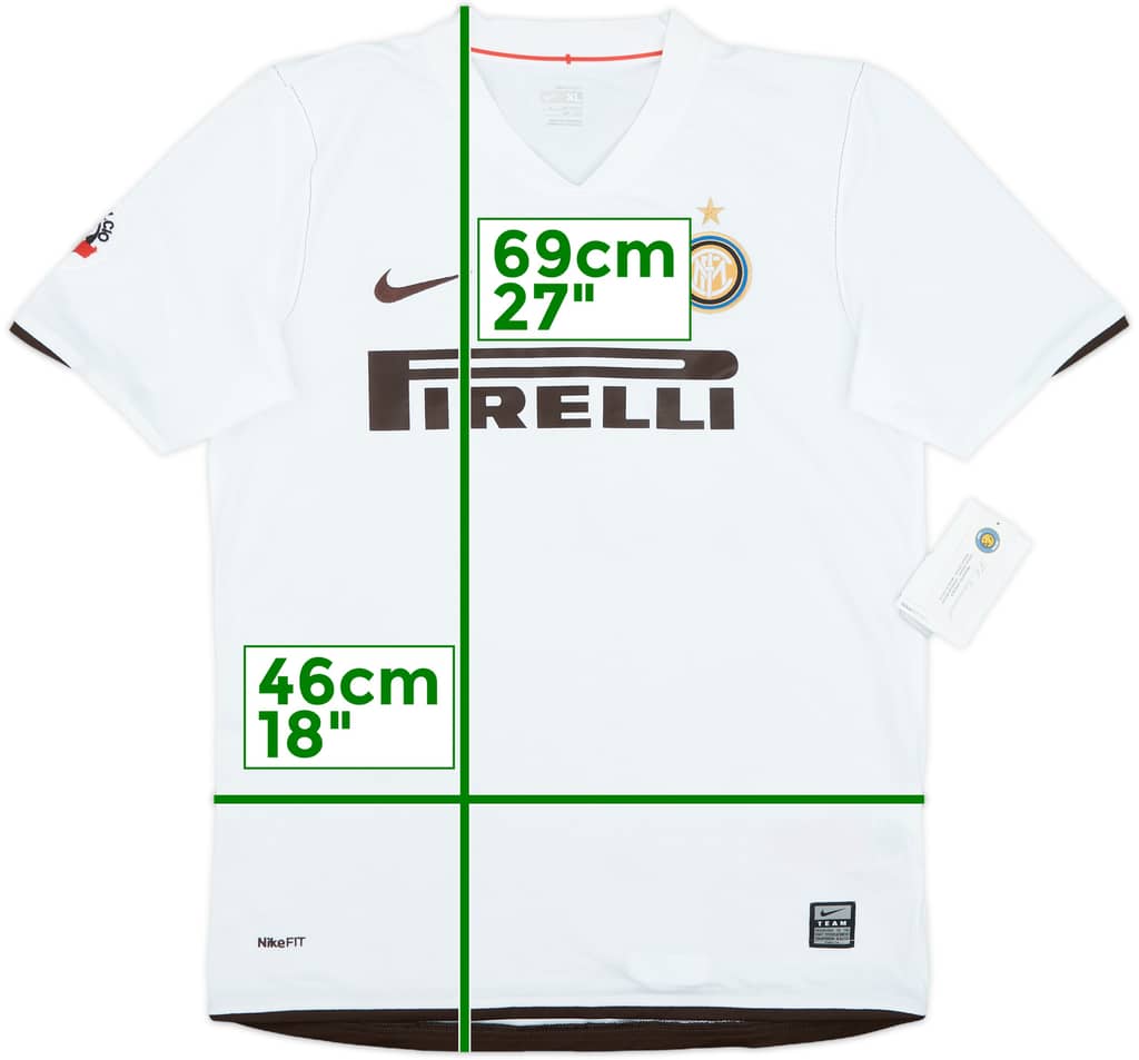 2008-09 Inter Milan Away Shirt (XL.Boys)