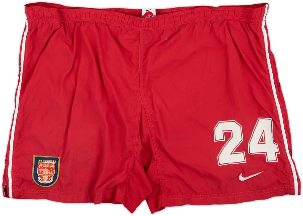 1998-99 Arsenal Player Issue Training Shorts #24 (Lukic) - 6/10 - (XL)