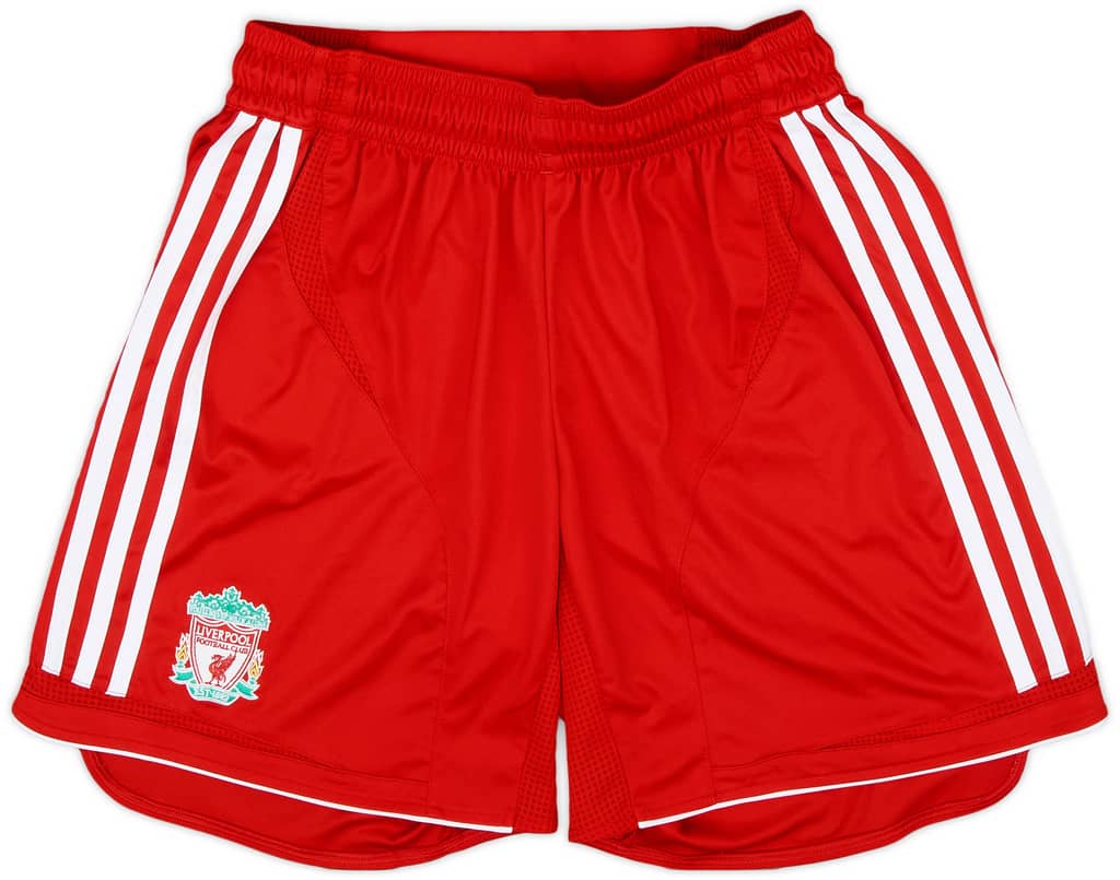 2006-08 Liverpool Home Shorts - 9/10 - (M)