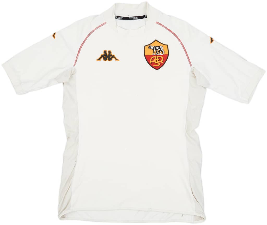 2000-01 Roma European Away Shirt Montella #9 - 5/10 - (S)