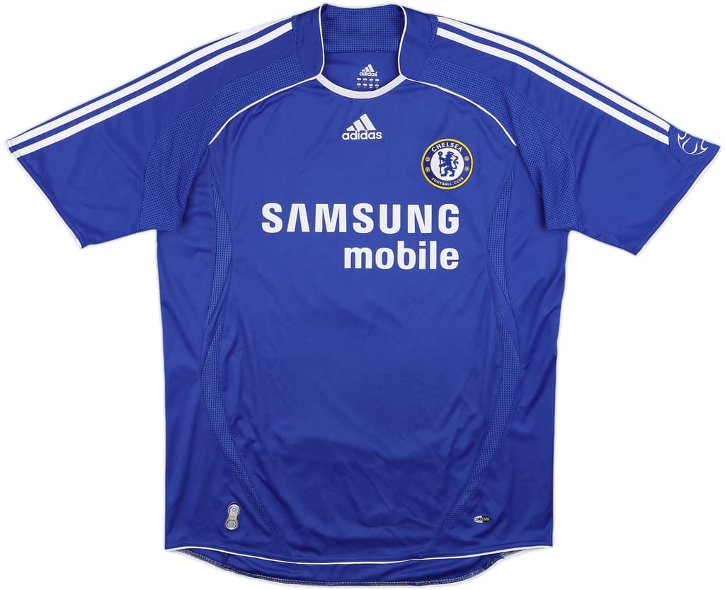 2006-08 Chelsea Home Shirt Essien #5 - 8/10 - (L)