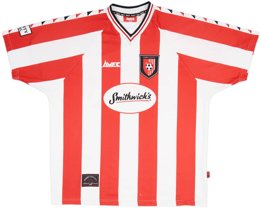1999-00 Derry City Home Shirt - 6/10 - (L)
