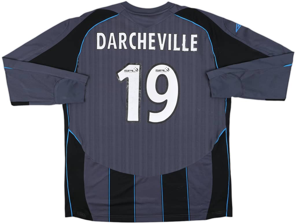 2007-08 Rangers Third L/S Shirt Darcheville #19 - 7/10 - (XXL)