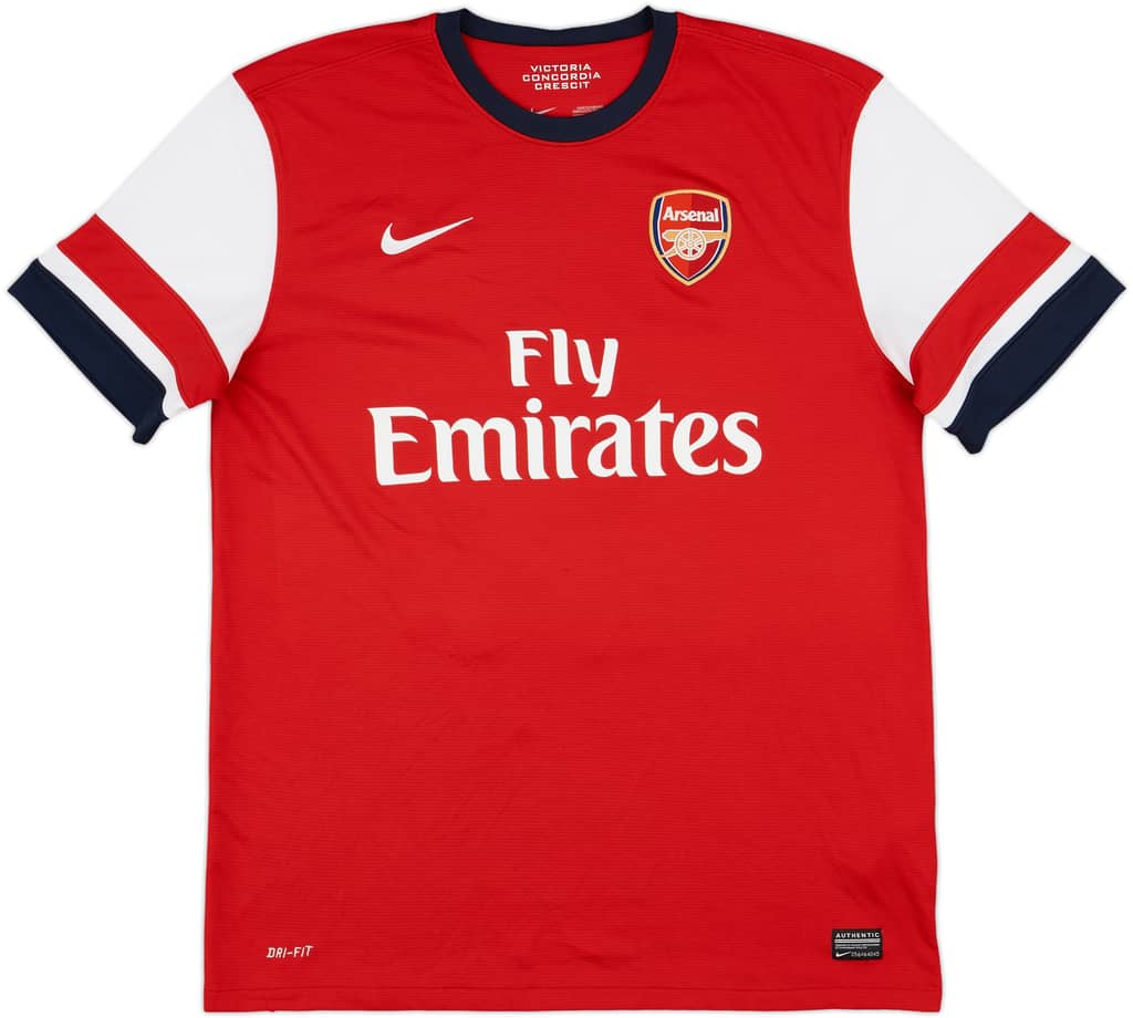 2012-14 Arsenal Home Shirt Frimpong #26 - 6/10 - (L)